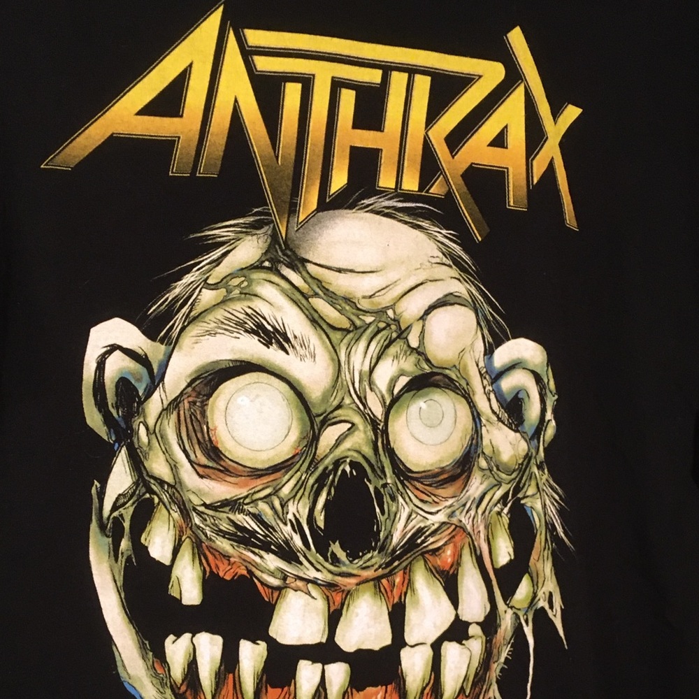 Anthrax band t-shirt